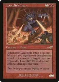 Laccolith Titan - Foil