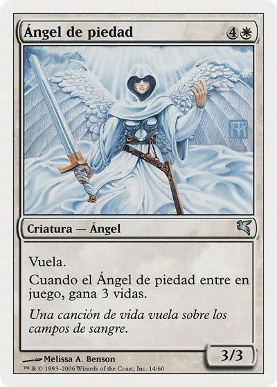 Angel of Mercy (Spanish) - "Ángel de piedad" - Spanish