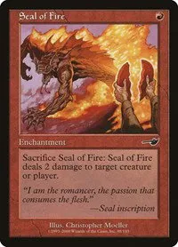 Seal of Fire - Foil