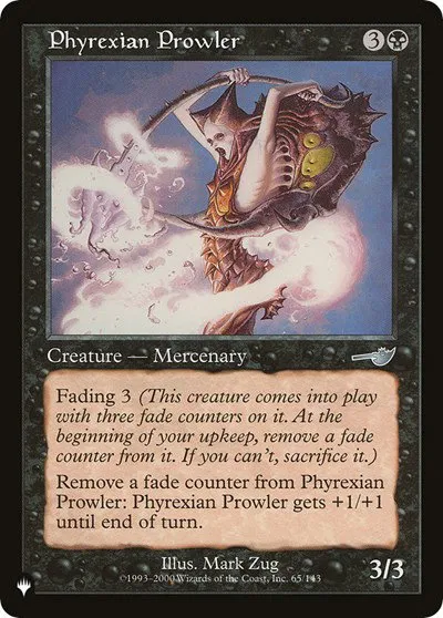 Phyrexian Prowler - Normal Phyrexian Prowler