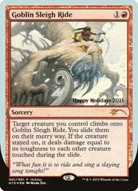 Goblin Sleigh Ride - Foil Goblin Sleigh Ride