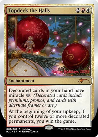 Topdeck the Halls - Foil Topdeck The Halls
