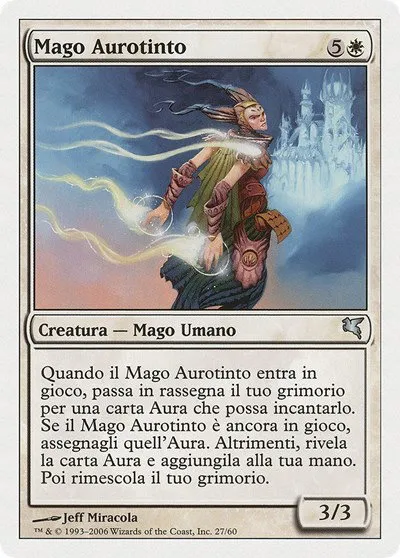 Auratouched Mage (Italian) - "Mago Aurotinto" - Italian