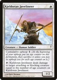 Kjeldoran Javelineer - Foil
