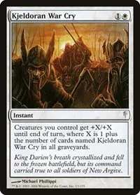 Kjeldoran War Cry - Foil