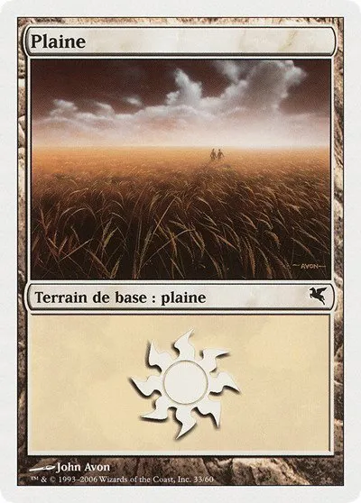 Plains (French) - "Plaine" - French