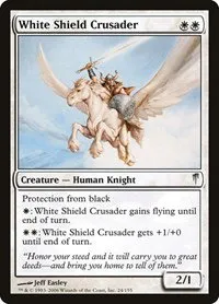 White Shield Crusader - Foil