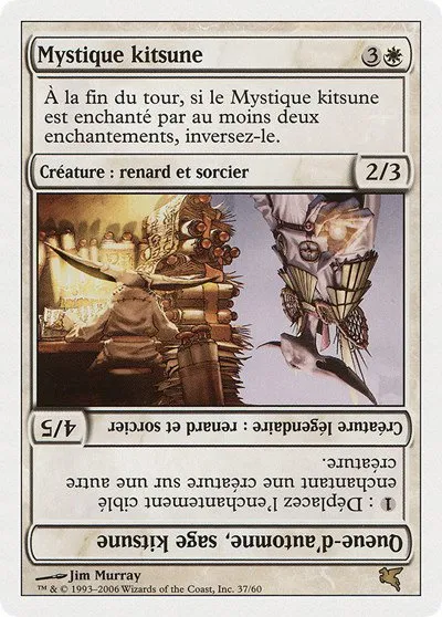 Kitsune Mystic // Autumn-Tail, Kitsune Sage (French) - "Mystique kitsune" - French