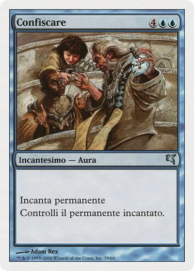 Confiscate (Italian) - "Confiscare" - Italian