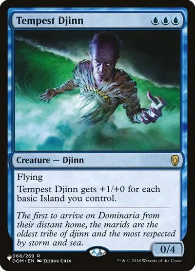 Tempest Djinn - Normal Tempest Djinn