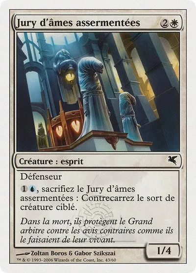 Soulsworn Jury (French) - "Jury d'âmes assermentées" - French