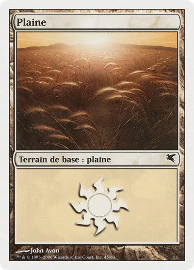 Plains (French) - "Plaine" - French G45