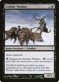 Zombie Musher - Foil