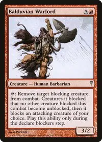 Balduvian Warlord - Foil