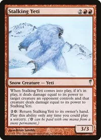 Stalking Yeti - Foil
