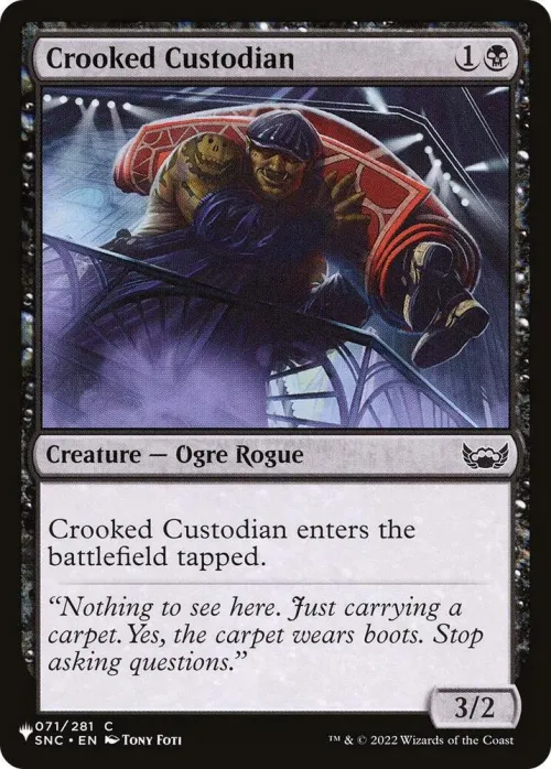 Crooked Custodian - Normal Crooked Custodian