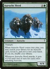 Aurochs Herd - Foil
