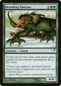 Brooding Saurian - Foil