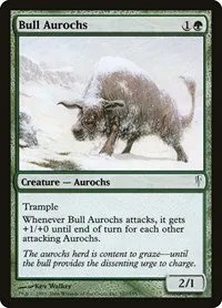 Bull Aurochs - Foil