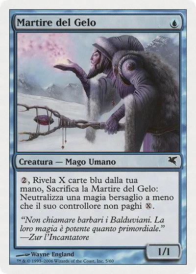Martyr of Frost (Italian) - "Martire del Gelo" - Italian