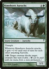 Rimehorn Aurochs - Foil