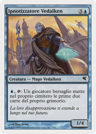 Vedalken Entrancer (Italian) - "Ipnotizzatore Vedalken" - Italian