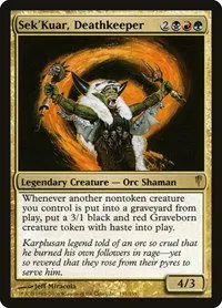 Sek'Kuar, Deathkeeper - Foil