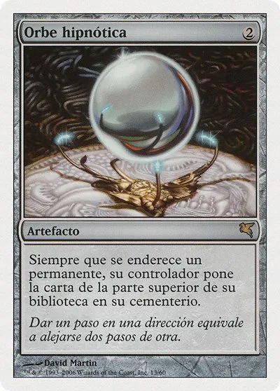 Mesmeric Orb (Spanish) - "Orbe hipnótica" - Spanish