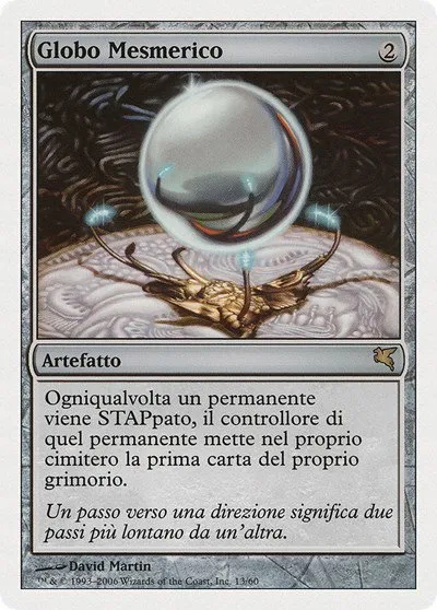 Mesmeric Orb (Italian)- "Globo Mesmerico" - Italian