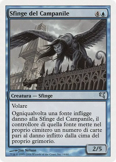 Belltower Sphinx (Italian) - "Sfinge del Campanile" - Italian