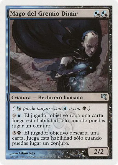 Dimir Guildmage (Spanish) - "Mago del Gremio Dimir" - Spanish