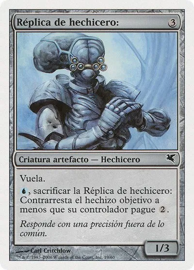 Wizard Replica (Spanish) - "Réplica del hechicero" - Spanish