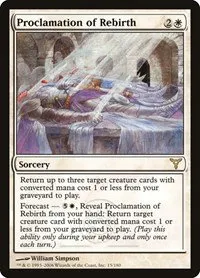 Proclamation of Rebirth - Foil