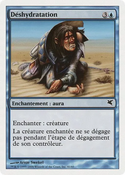 Dehydration (French) - "Déshydratation" - French