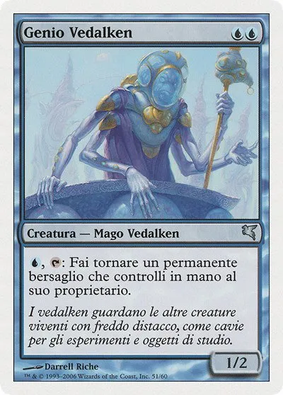 Vedalken Mastermind (Italian) - "Genio Vedalken" - Italian