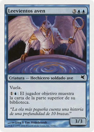 Aven Windreader (Spanish) - "Leevientos aven" - Spanish
