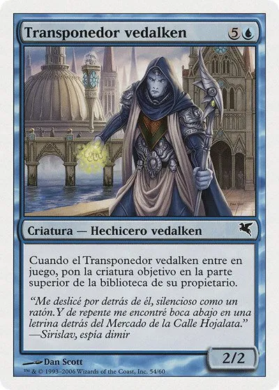 Vedalken Dismisser (Spanish) - "Transponedor vedalken" - Spanish