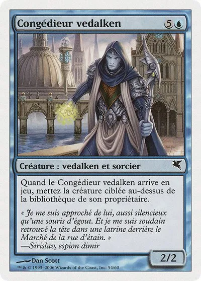 Vedalken Dismisser (French) - "Congédieur vedalken" - French