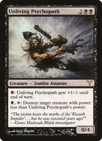 Unliving Psychopath - Foil