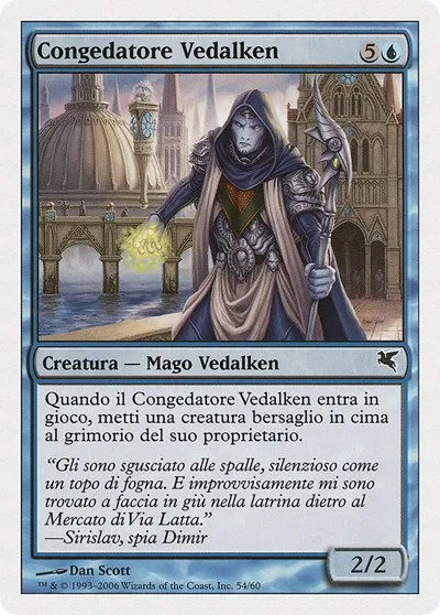 Vedalken Dismisser (Italian) - "Congedatore Vedalken" - Italian