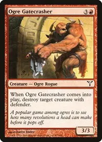 Ogre Gatecrasher - Foil