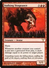 Stalking Vengeance - Foil