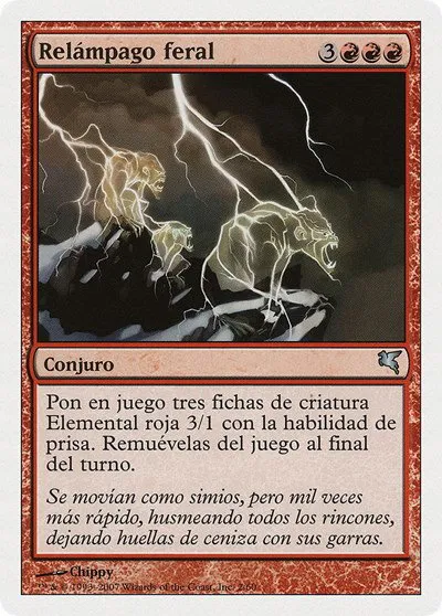 Feral Lightning (Spanish) - "Relampago feral" - Spanish