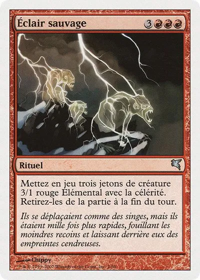 Feral Lightning (French) - "Eclair sauvage" - French