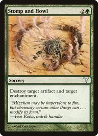 Stomp and Howl - Foil
