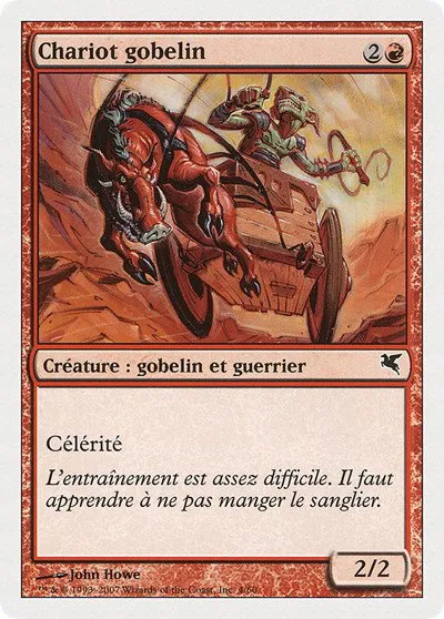 Goblin Chariot (French) - "Chariot gobelin" - French