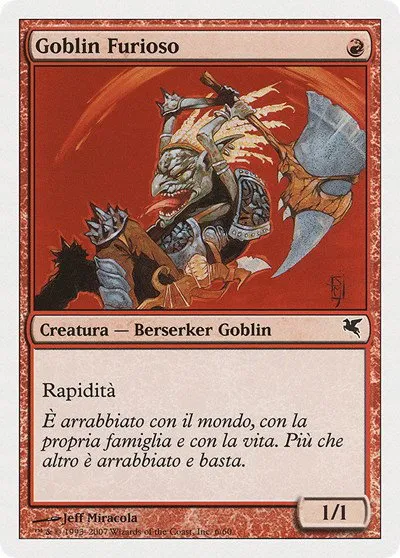 Raging Goblin (Italian) - "Goblin Furioso" - Italian