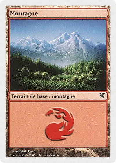 Mountain (French) - "Montagne" - French
