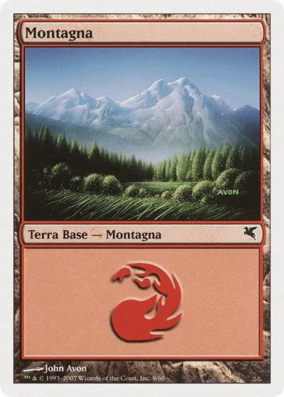 Mountain (Italian) - "Montagna" - Italian