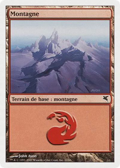 Mountain (French) - "Montagne" - French